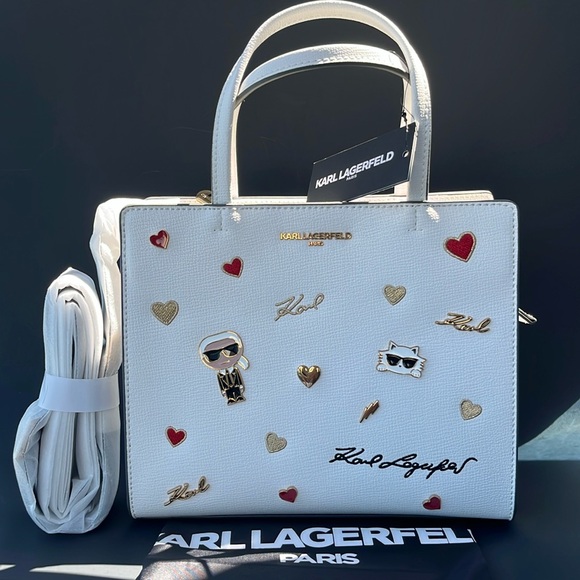 Karl Lagerfeld Handbags - NWT Karl Lagerfeld “MAYBELLE” Satchel/Crossbody Bags